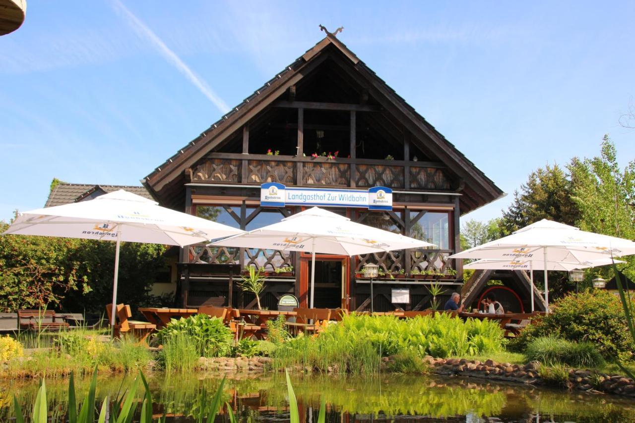 Landgasthof Zur Wildbahn ブルク エクステリア 写真